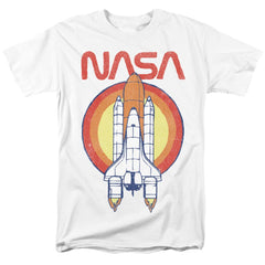 NASA Shuttle Circle Men's 18/1 Cotton Short-Sleeve T-Shirt