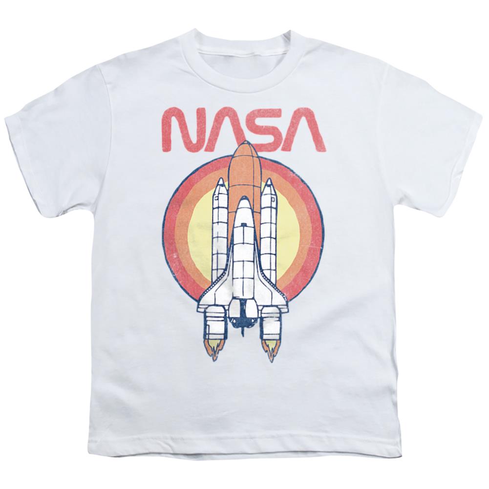 NASA Shuttle Circle Youth 18/1 100% Cotton Short-Sleeve T-Shirt
