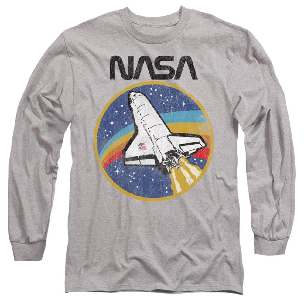NASA Shuttle Men's 18/1 Cotton Long-Sleeve T-Shirt