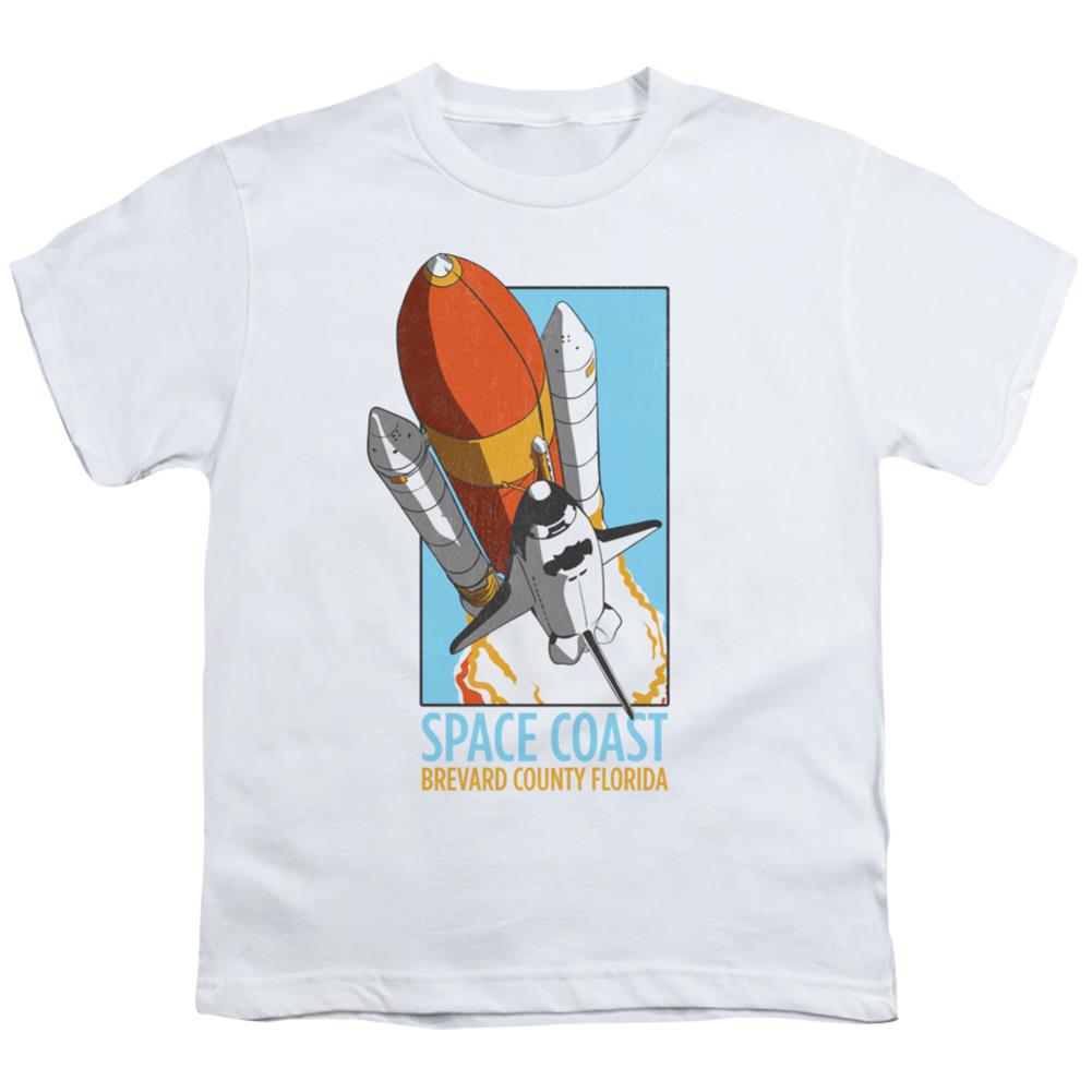 NASA Space Coast Youth 18/1 100% Cotton Short-Sleeve T-Shirt