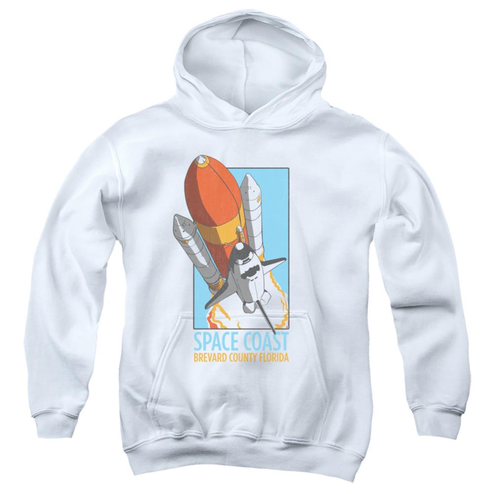 NASA Space Coast Youth Cotton Poly Pull-Over Hoodie