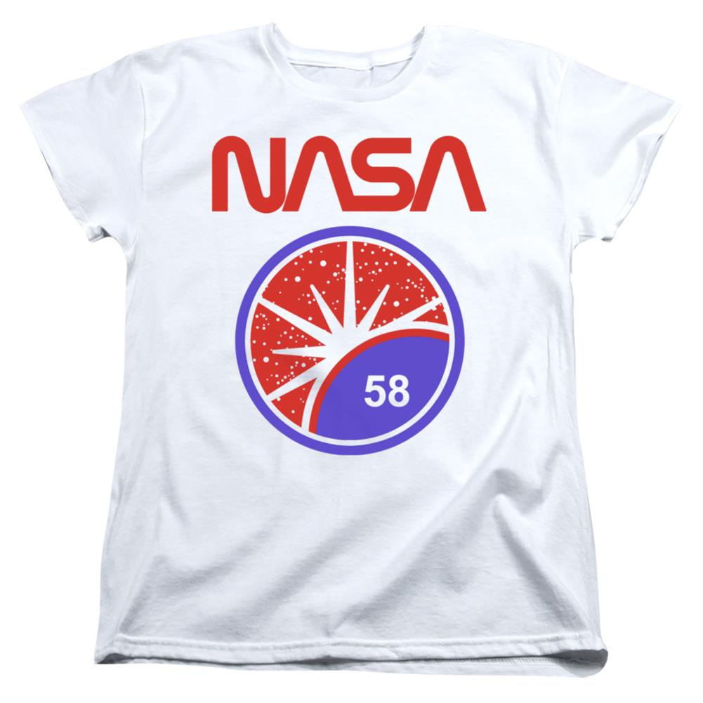 NASA Stars Women's 18/1 Cotton Short-Sleeve T-Shirt