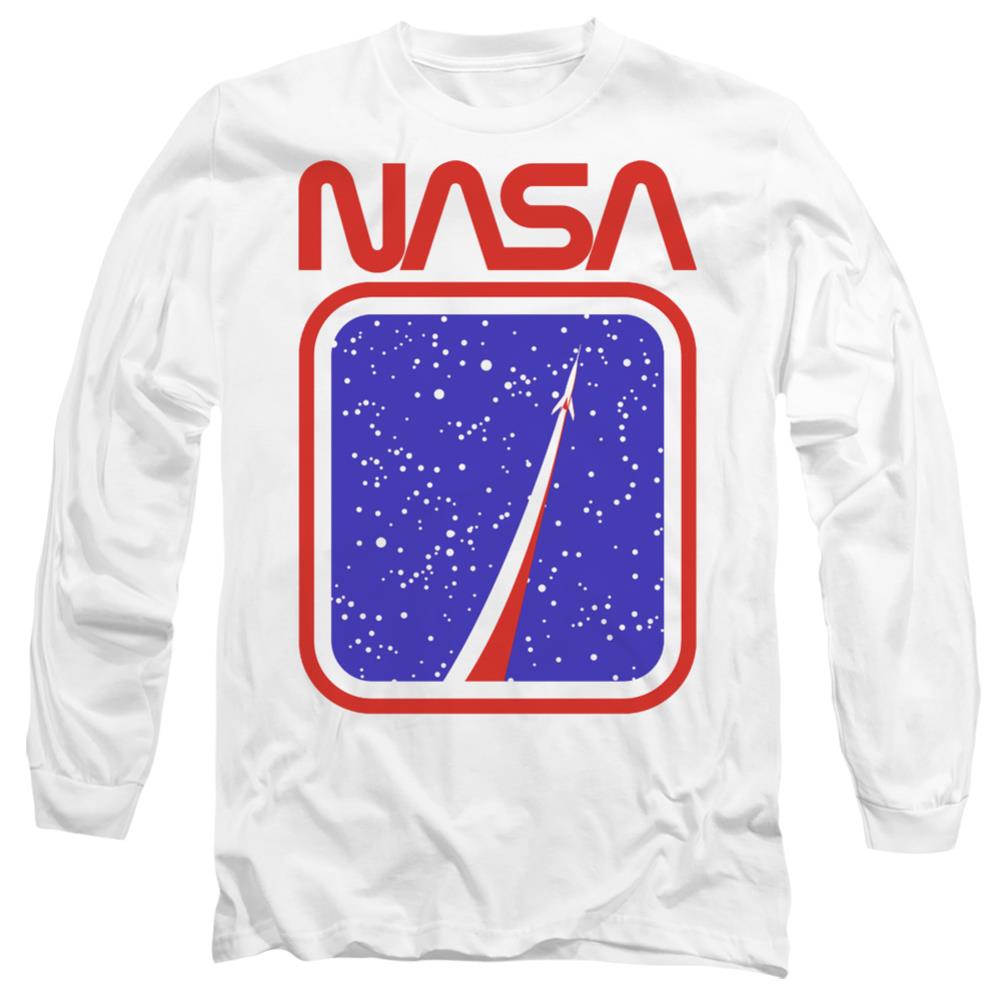 NASA To The Stars Men's 18/1 Cotton Long-Sleeve T-Shirt