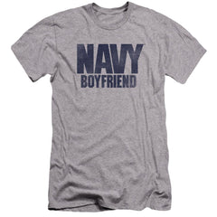 Navy Boyfriend Men's Ultra-Soft 30/1 Cotton Slim Short-Sleeve T-Shirt