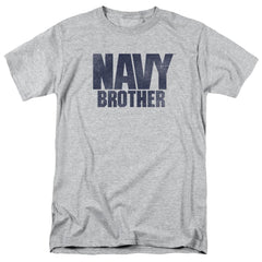 Navy Brother Men's 18/1 Cotton Short-Sleeve T-Shirt