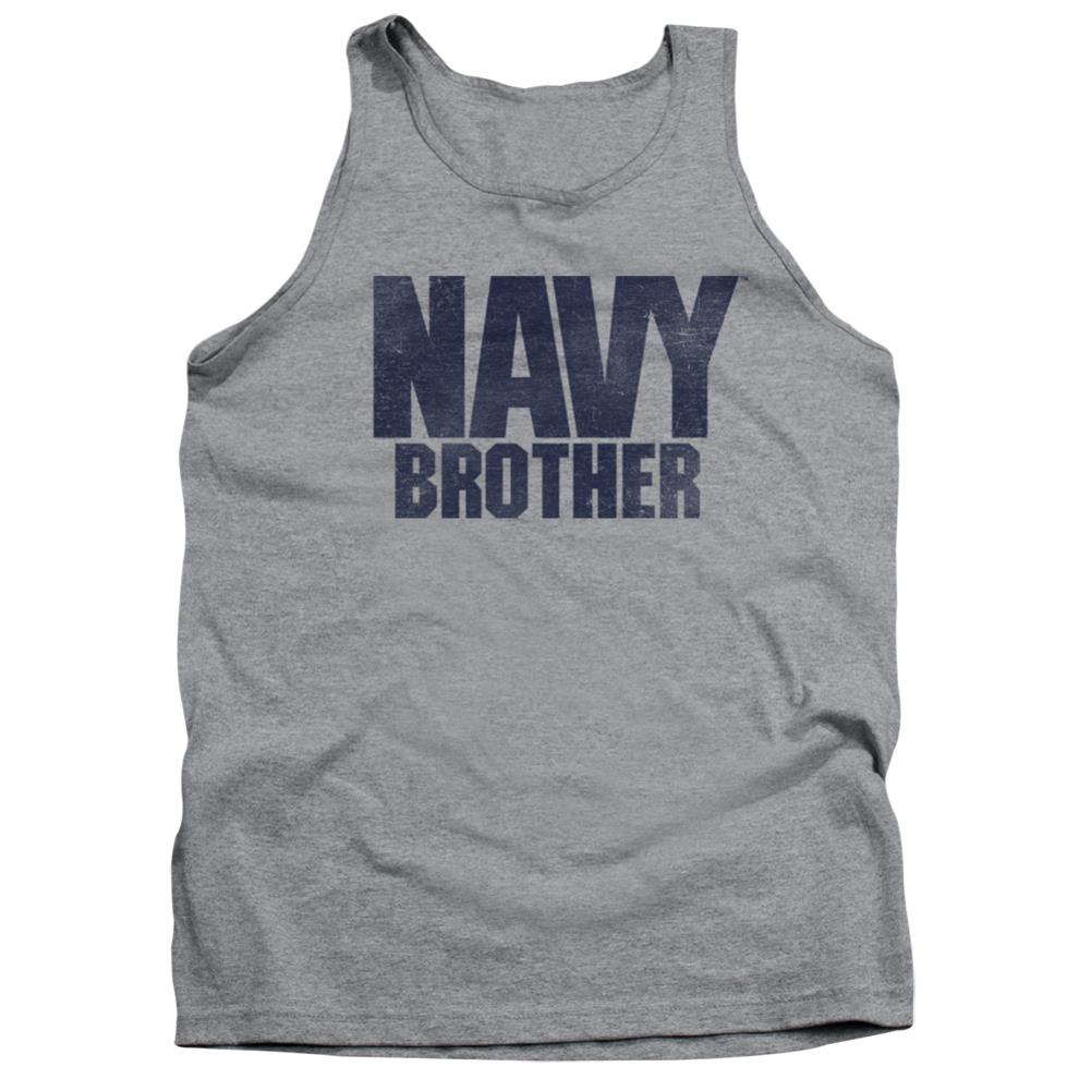 Navy Brother Men's 18/1 Cotton Tank Top