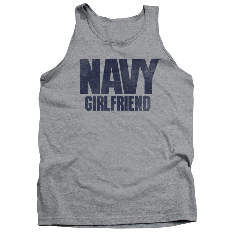 Navy Girlfriend Men's 18/1 Cotton Tank Top