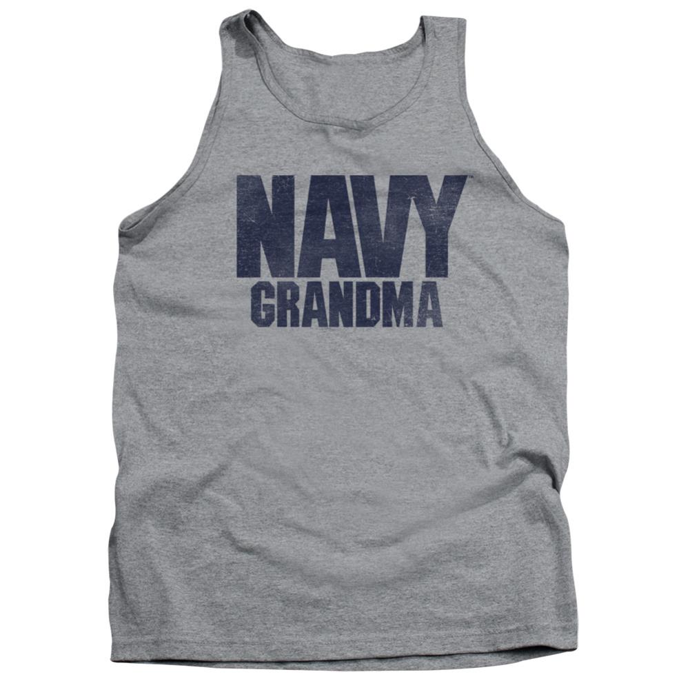 Navy Grandma Men's 18/1 Cotton Tank Top