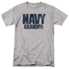 Navy Grandpa Men's 18/1 Cotton Short-Sleeve T-Shirt