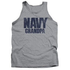 Navy Grandpa Men's 18/1 Cotton Tank Top