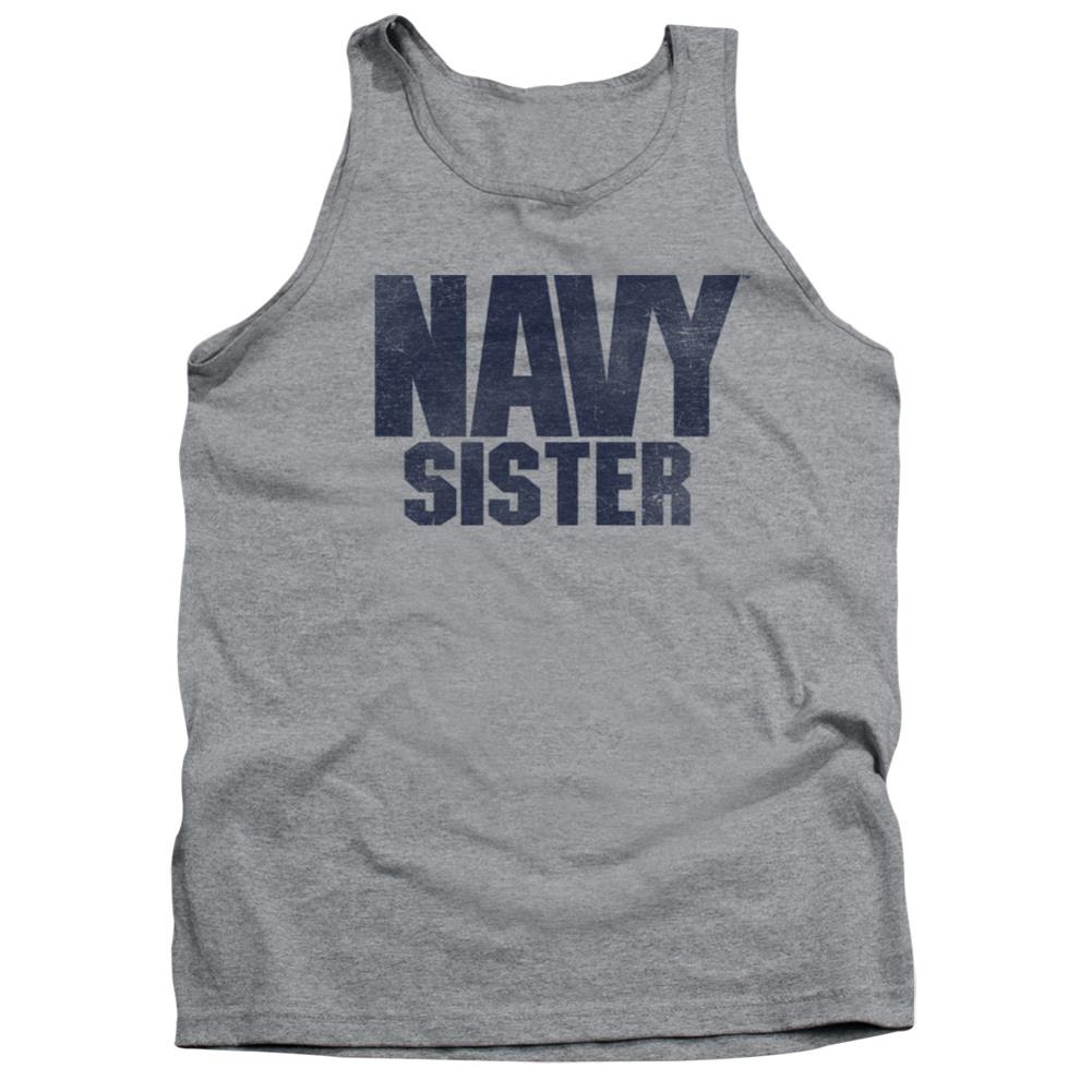 Navy Sister Men's 18/1 Cotton Tank Top