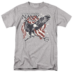 Navy Trident Men's 18/1 Cotton Short-Sleeve T-Shirt