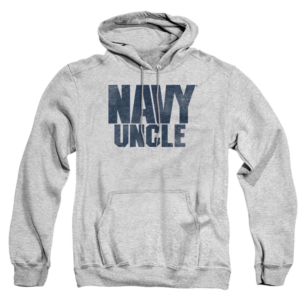 Navy Uncle Men's Pull-Over 75 25 Poly Hoodie