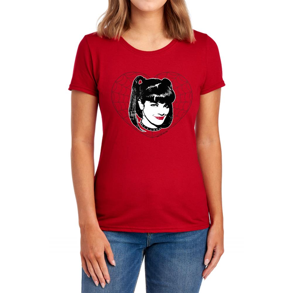 NCIS Abby Heart Women's 18/1 Cotton Short-Sleeve T-Shirt
