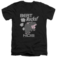 NCIS Bert Rocks Men's 30/1 Cotton Slim V-Neck T-Shirt