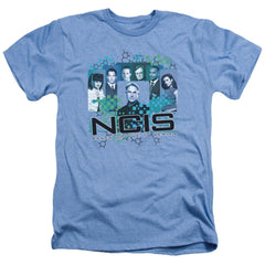 NCIS Cast Men's 30/1 Heather 60 40 Poly Short-Sleeve T-Shirt