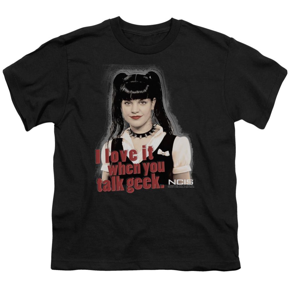 NCIS Geek Talk Youth 18/1 100% Cotton Short-Sleeve T-Shirt