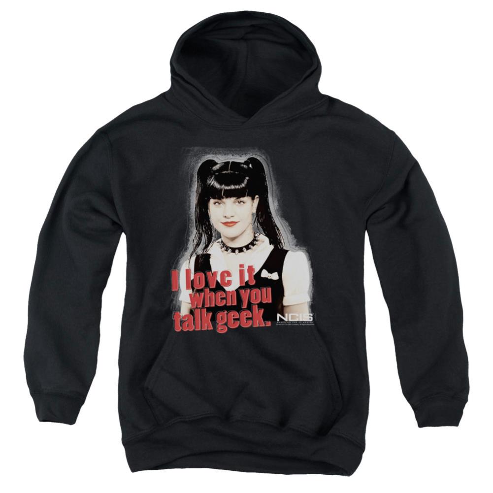 NCIS Geek Talk Youth Cotton Poly Pull-Over Hoodie