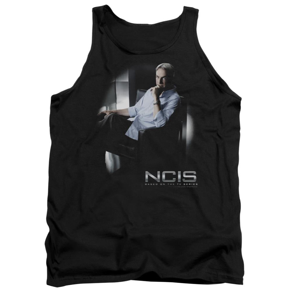 NCIS Gibbs Ponders Men's 18/1 Cotton Tank Top