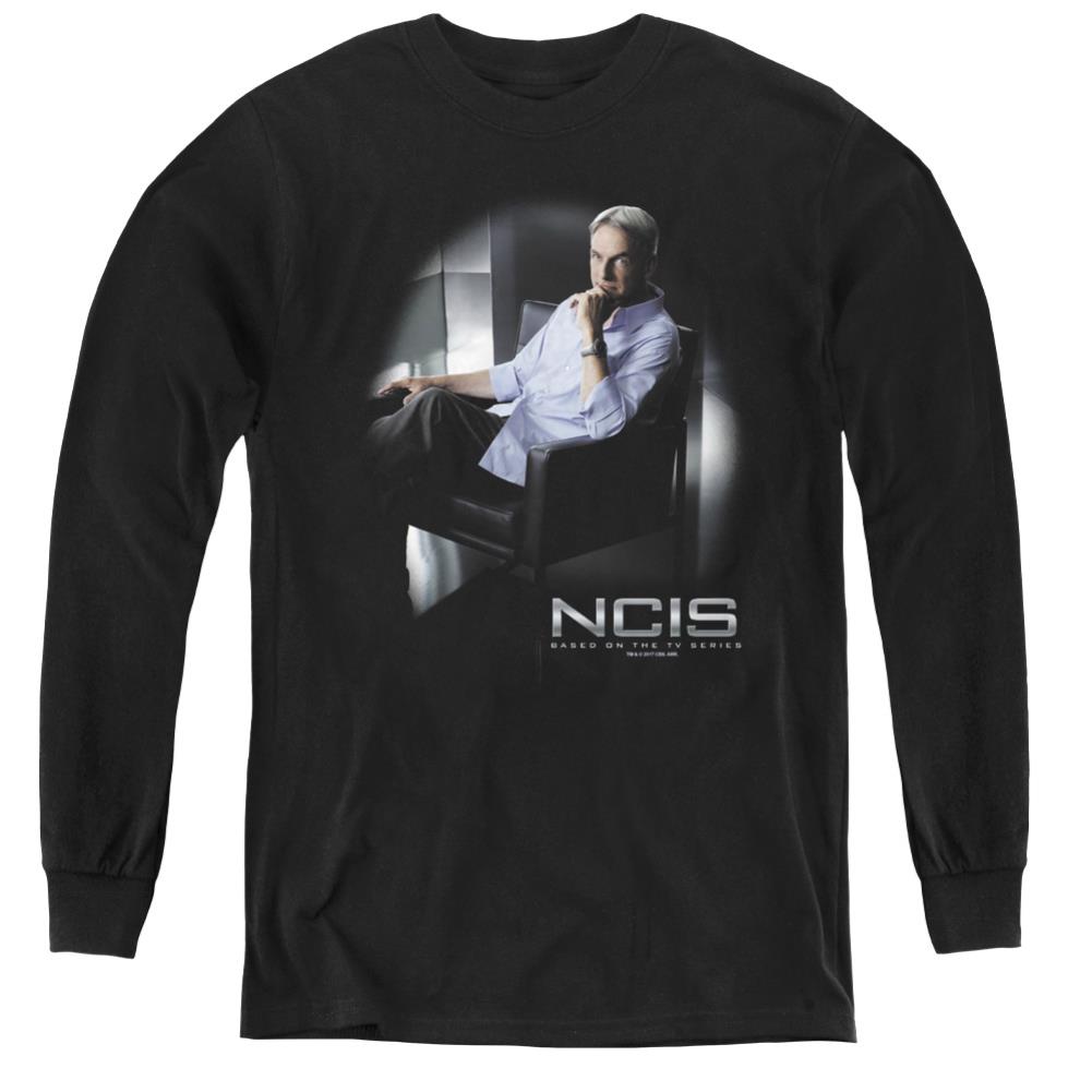 NCIS Gibbs Ponders Youth Long-Sleeve T-Shirt