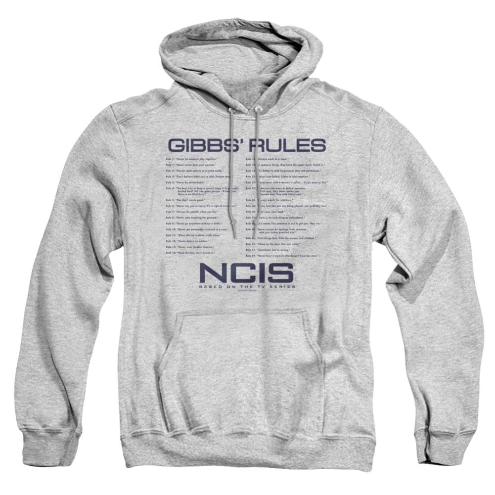 NCIS Gibbs Rules Men's Pull-Over 75 25 Poly Hoodie