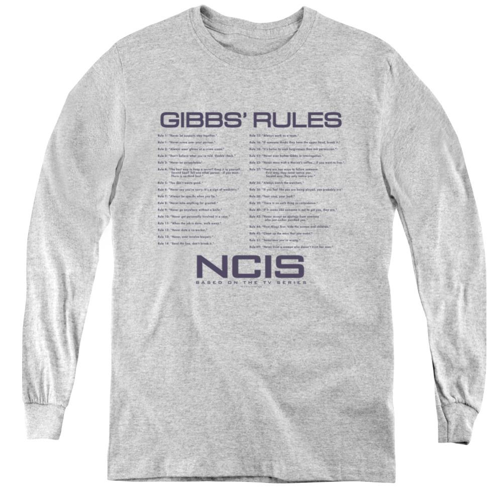 NCIS Gibbs Rules Youth Long-Sleeve T-Shirt