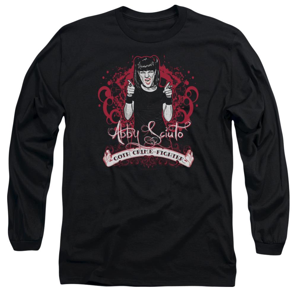 NCIS Goth Crime Fighter Men's 18/1 Cotton Long-Sleeve T-Shirt