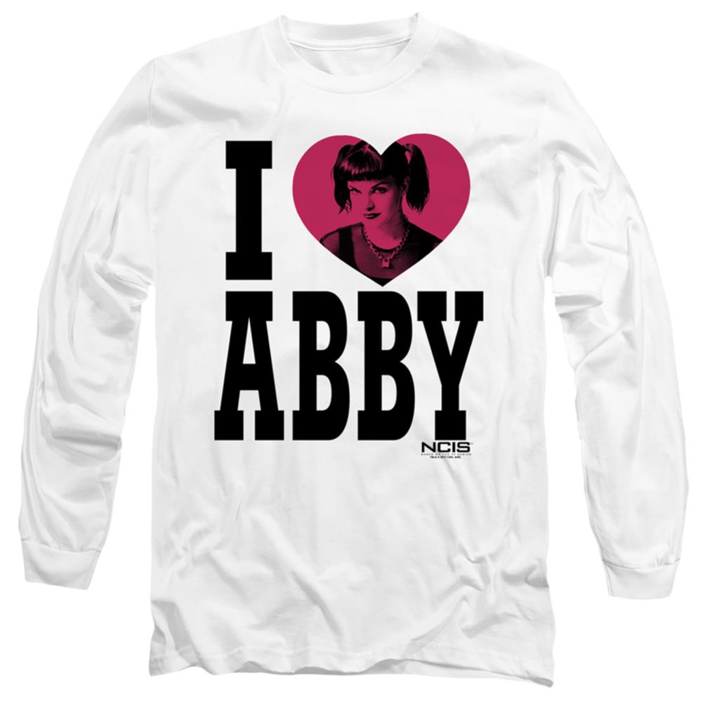 NCIS I Heart Abby Men's 18/1 Cotton Long-Sleeve T-Shirt