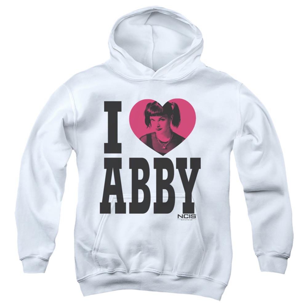 NCIS I Heart Abby Youth Cotton Poly Pull-Over Hoodie