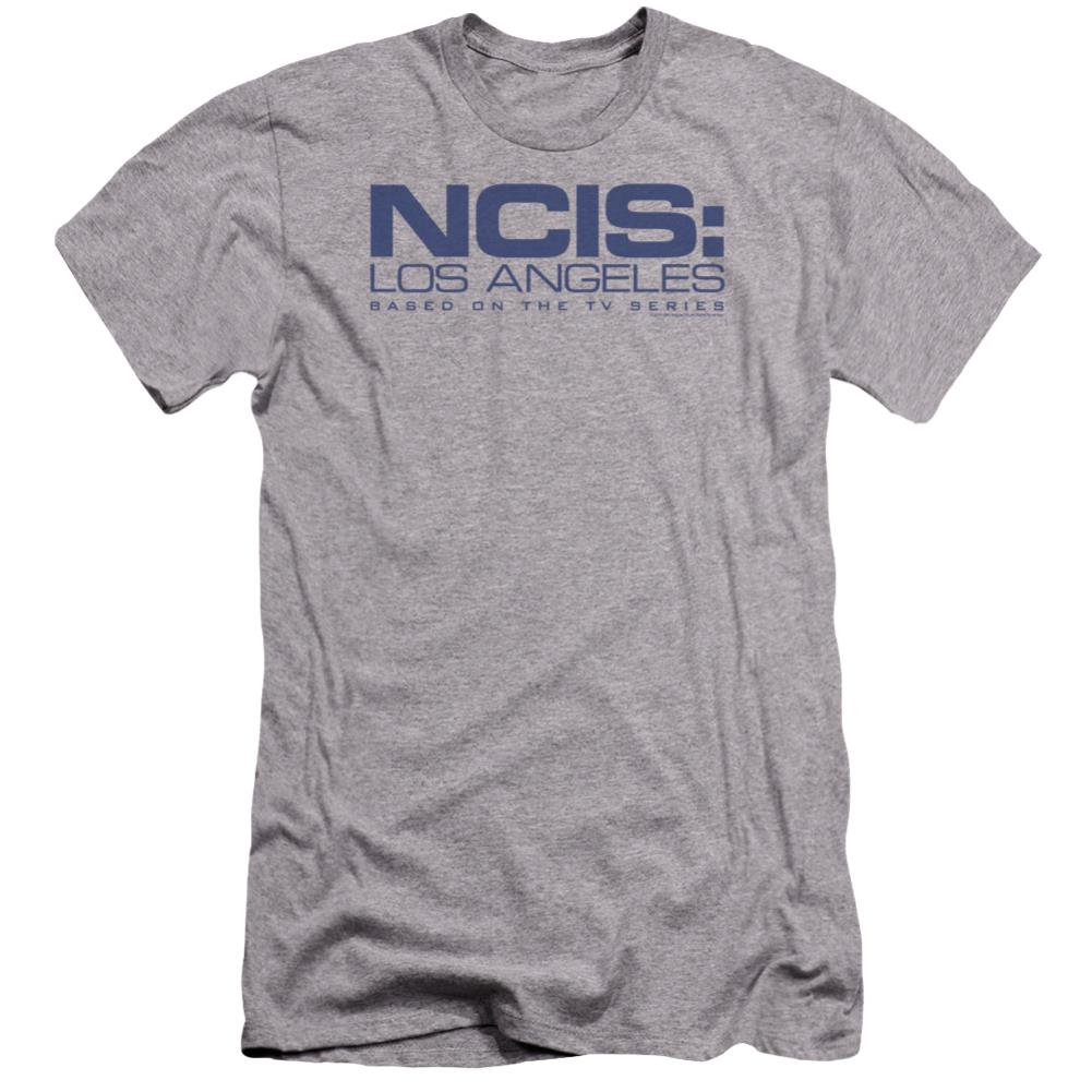 NCIS: Los Angeles Logo Men's Ultra-Soft 30/1 Cotton Slim Short-Sleeve T-Shirt