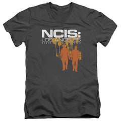 NCIS: Los Angeles Slow Walk Men's 30/1 Cotton Slim V-Neck T-Shirt