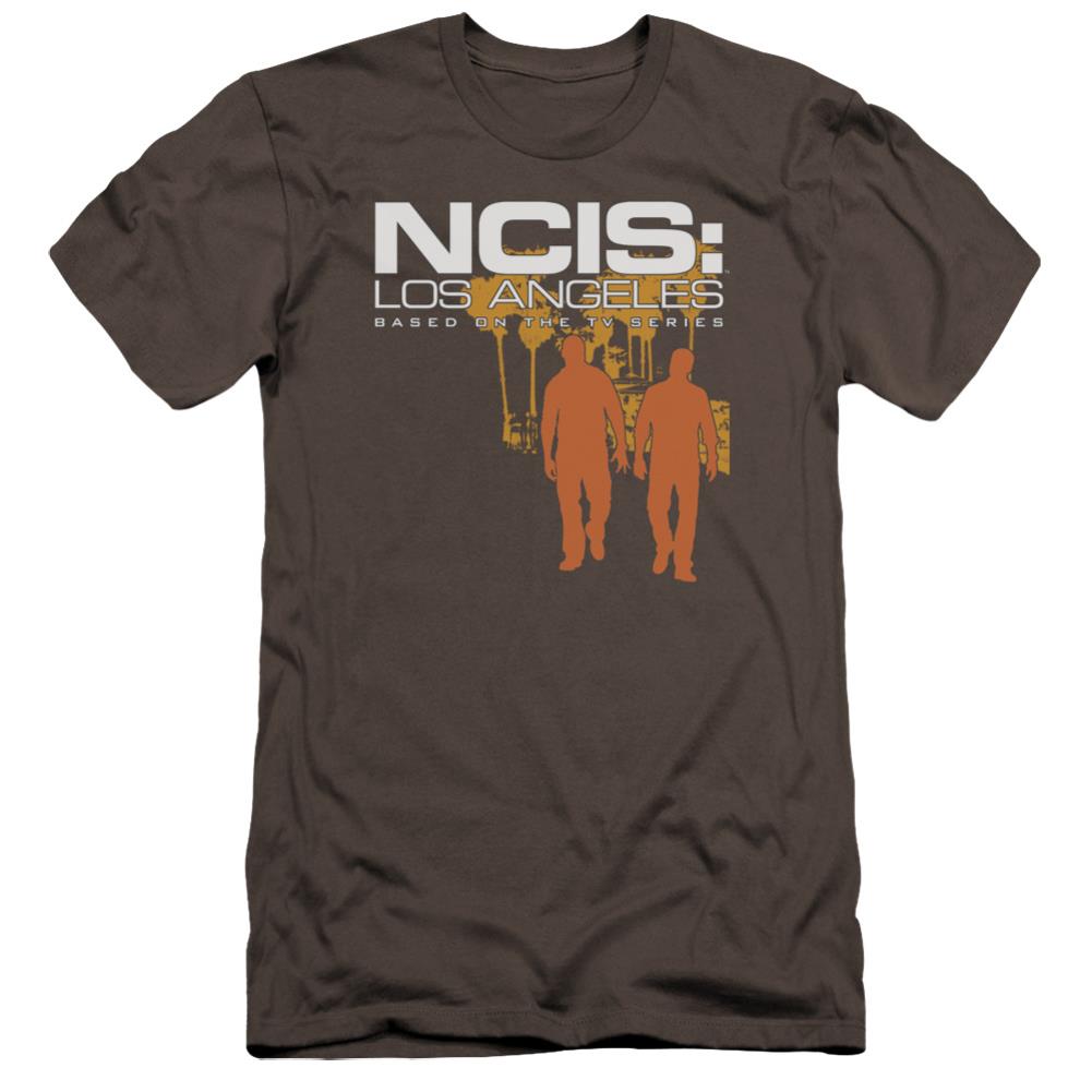 NCIS: Los Angeles Slow Walk Men's Ultra-Soft 30/1 Cotton Slim Short-Sleeve T-Shirt