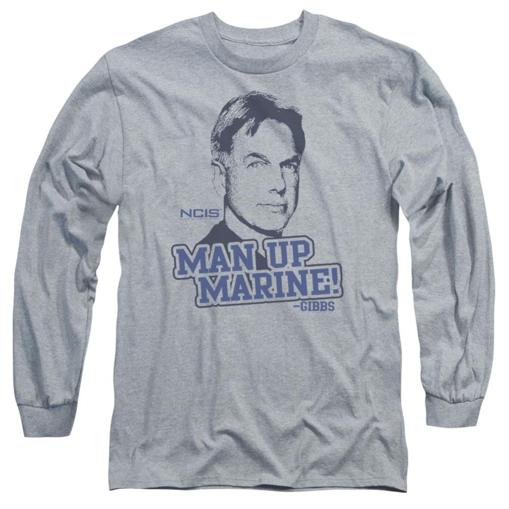 NCIS Man Up Men's 18/1 Cotton Long-Sleeve T-Shirt