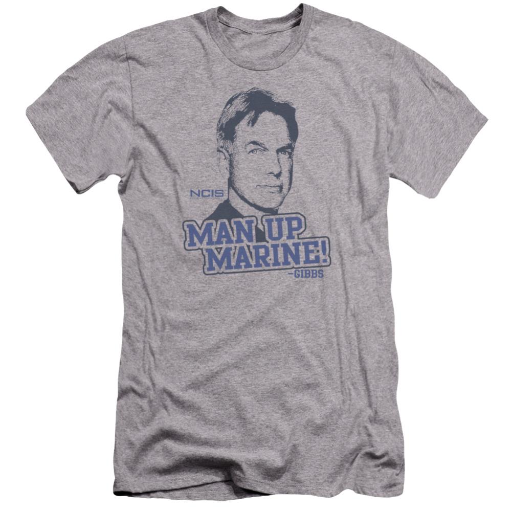 NCIS Man Up Men's Ultra-Soft 30/1 Cotton Slim Short-Sleeve T-Shirt