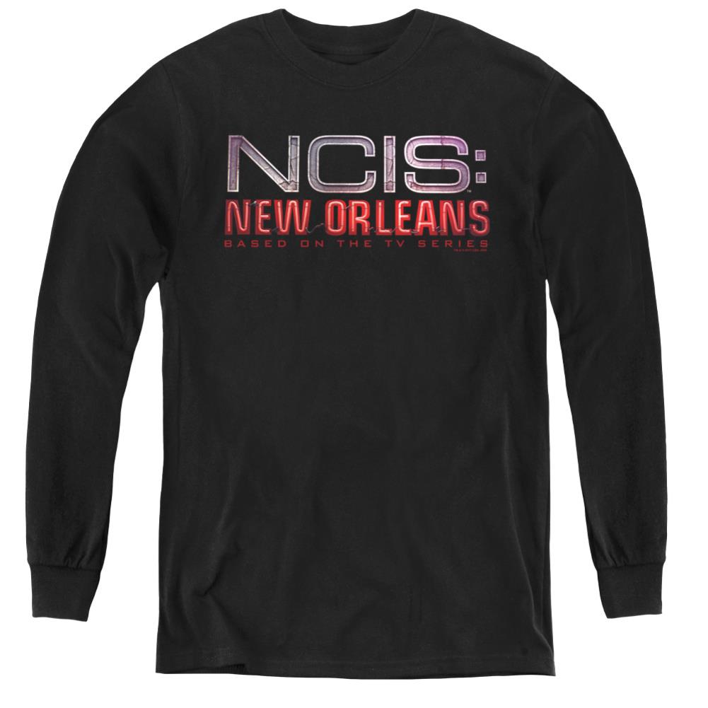 NCIS: New Orleans Neon Sign Youth Long-Sleeve T-Shirt