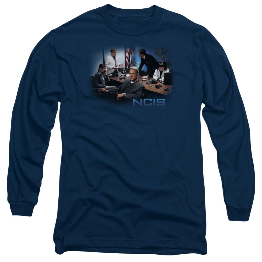 NCIS Original Cast Men's 18/1 Cotton Long-Sleeve T-Shirt
