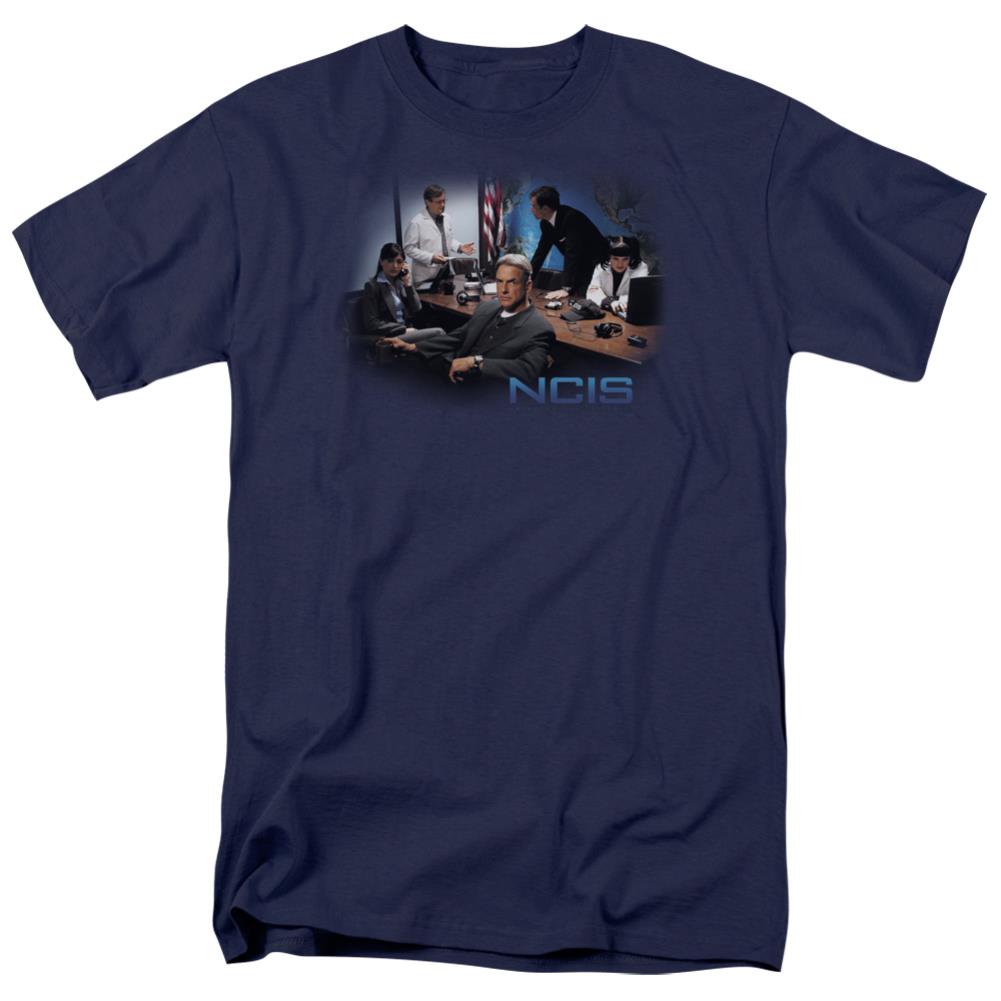 NCIS Original Cast Men's 18/1 Cotton Short-Sleeve T-Shirt