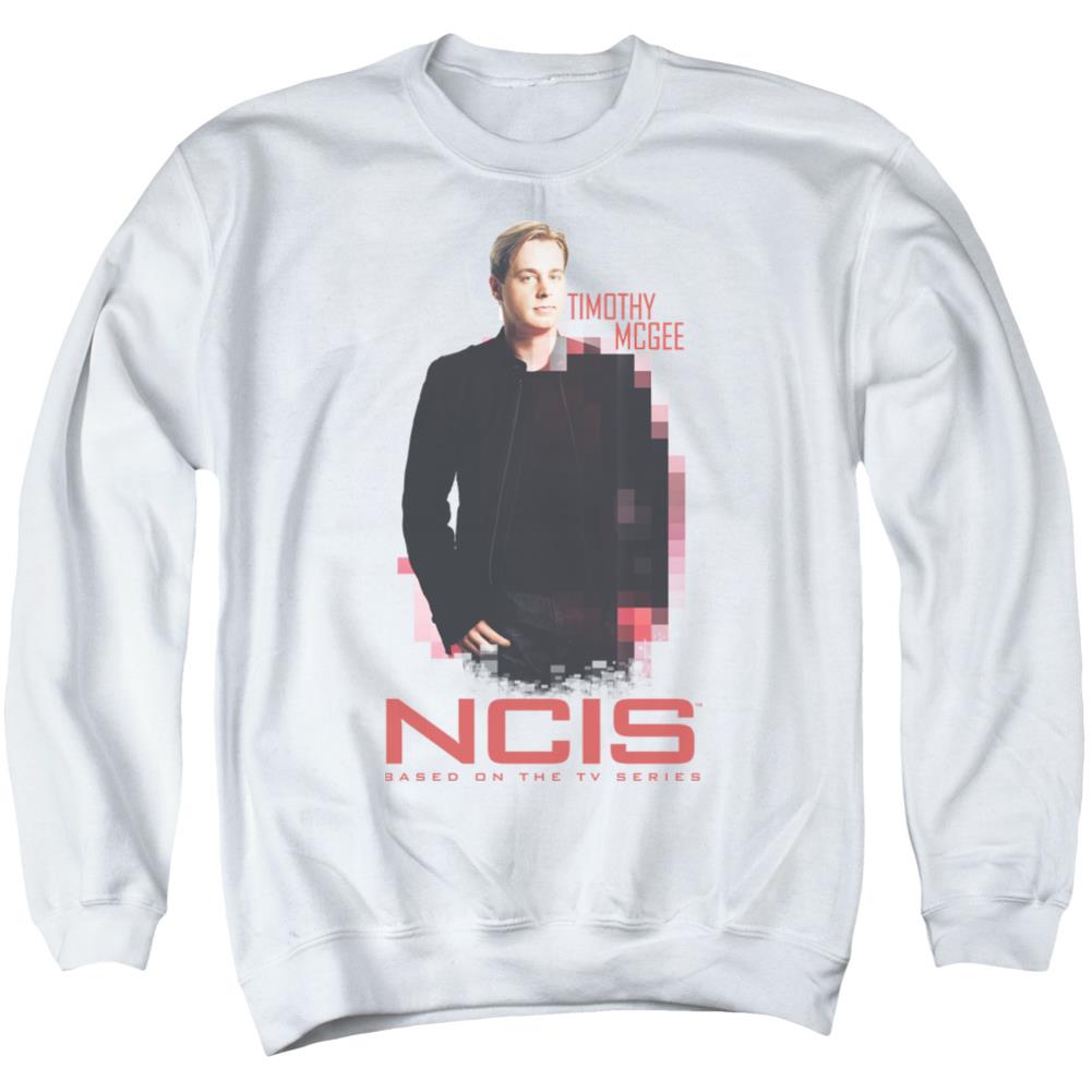 NCIS Probie Men's Crewneck 50 50 Poly Long-Sleeve T-Shirt