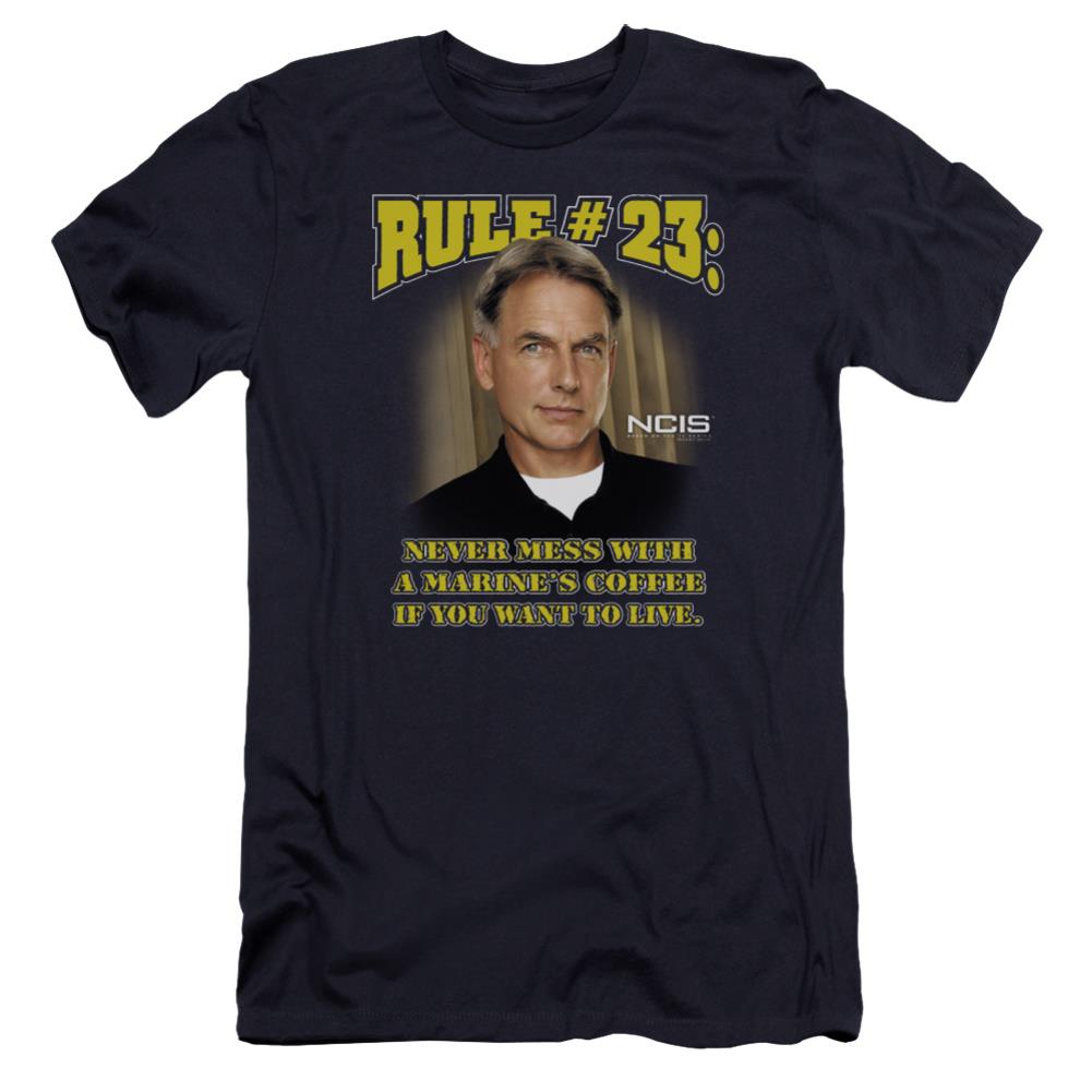 NCIS Rule 23 Men's Ultra-Soft 30/1 Cotton Slim Short-Sleeve T-Shirt
