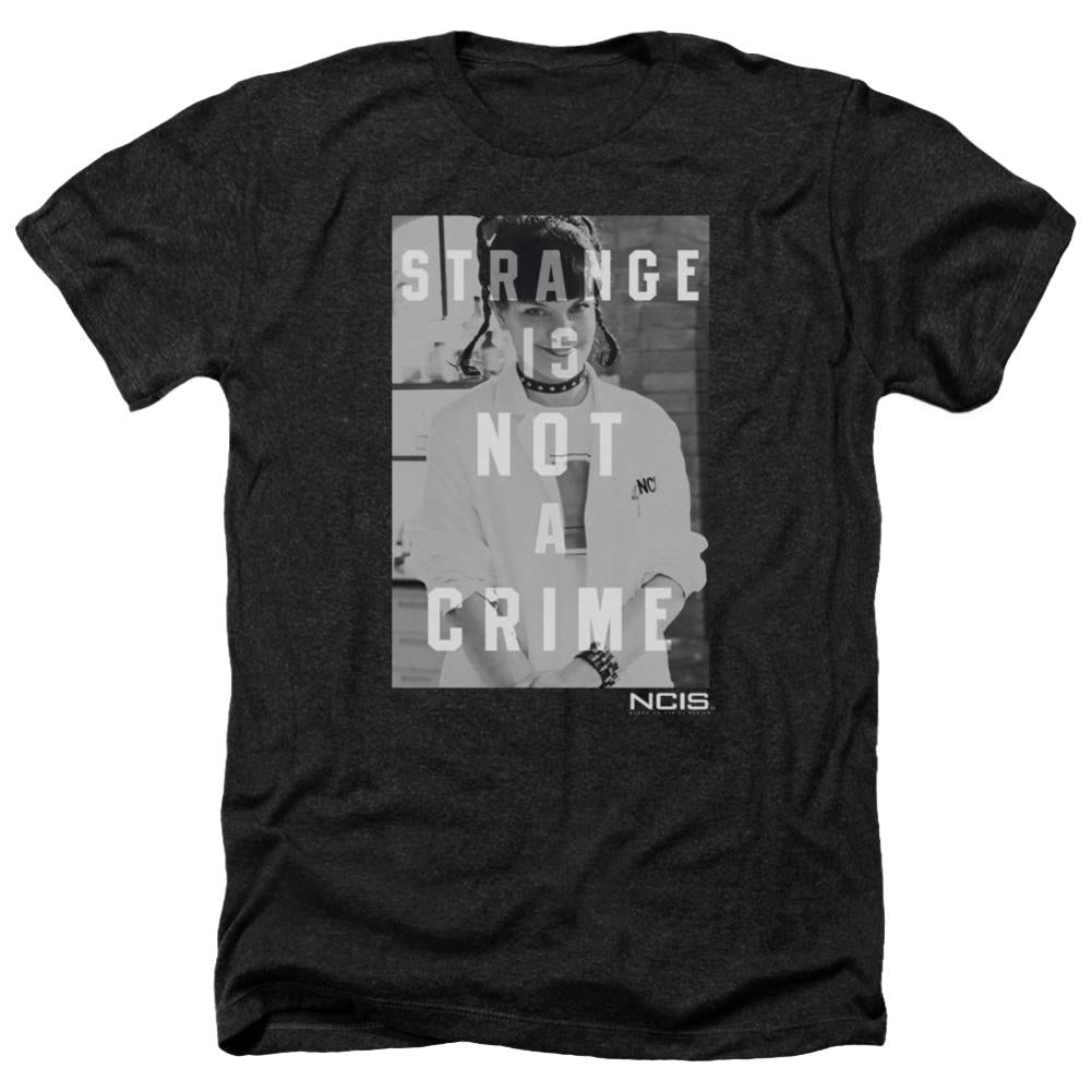 NCIS Strange Men's 30/1 Heather 60 40 Poly Short-Sleeve T-Shirt