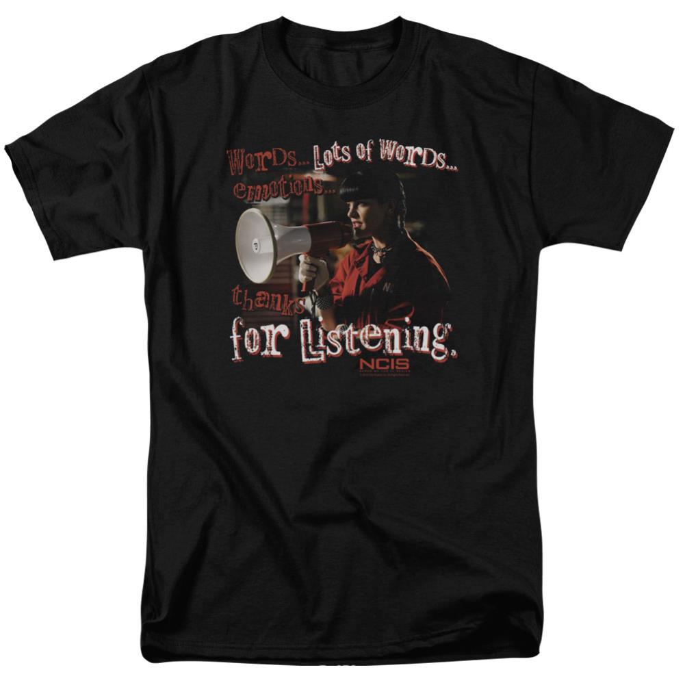 NCIS Thanks For Listening Men's 18/1 Cotton Short-Sleeve T-Shirt