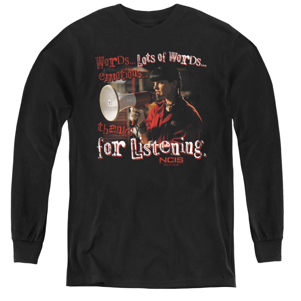 NCIS Thanks For Listening Youth Long-Sleeve T-Shirt