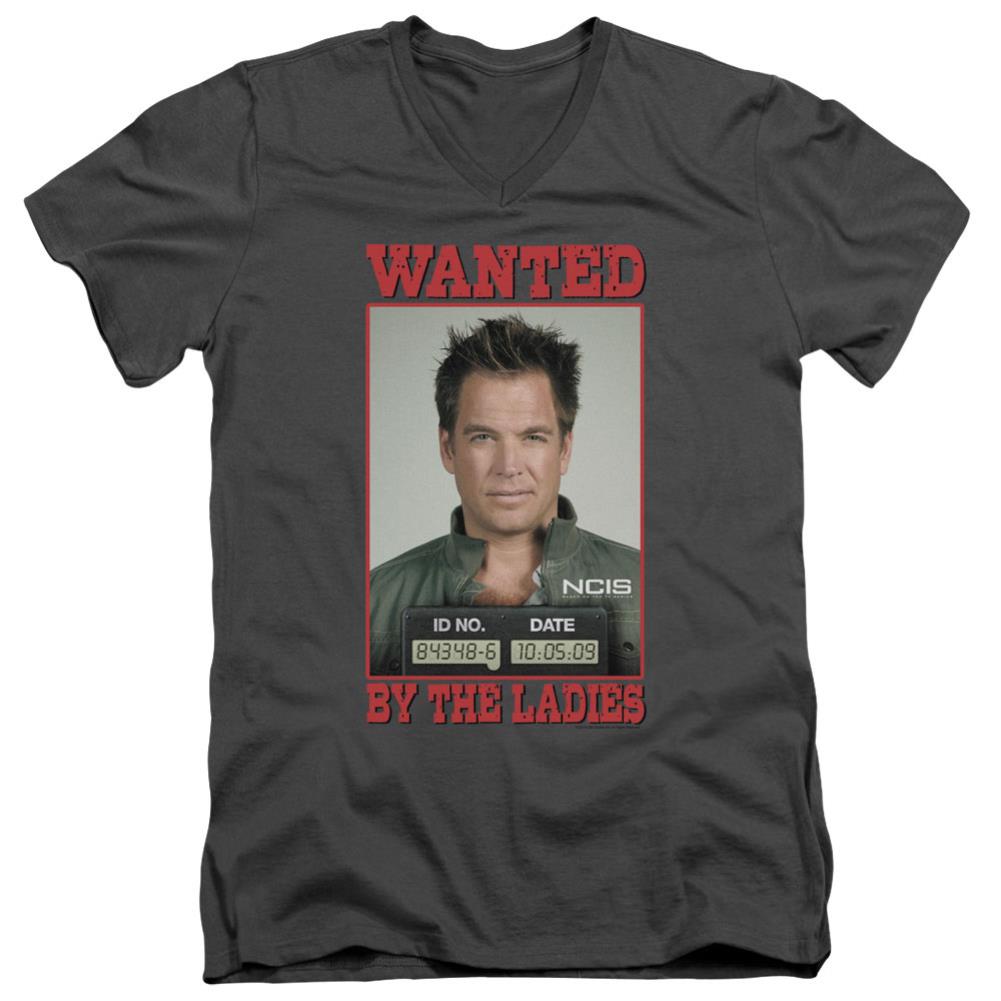 NCIS Wanted Men's 30/1 Cotton Slim V-Neck T-Shirt