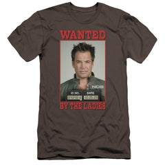 NCIS Wanted Men's Ultra-Soft 30/1 Cotton Slim Short-Sleeve T-Shirt