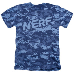 Nerf Digital Camo Men's 30/1 Cotton Poly SS Heather T