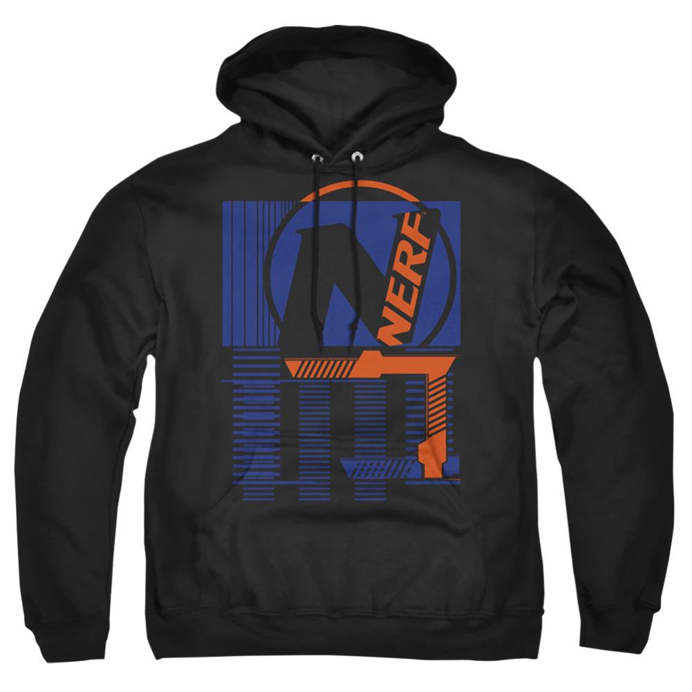 Nerf Grid Men's Pull-Over 75 25 Poly Hoodie