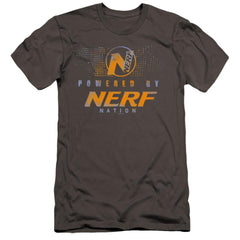 Nerf Powered By Nerf Nation Men's Ultra-Soft 30/1 Cotton Slim Short-Sleeve T-Shirt