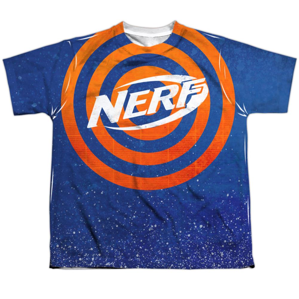 Nerf Target Practice Youth Regular Fit Poly Short-Sleeve T-Shirt