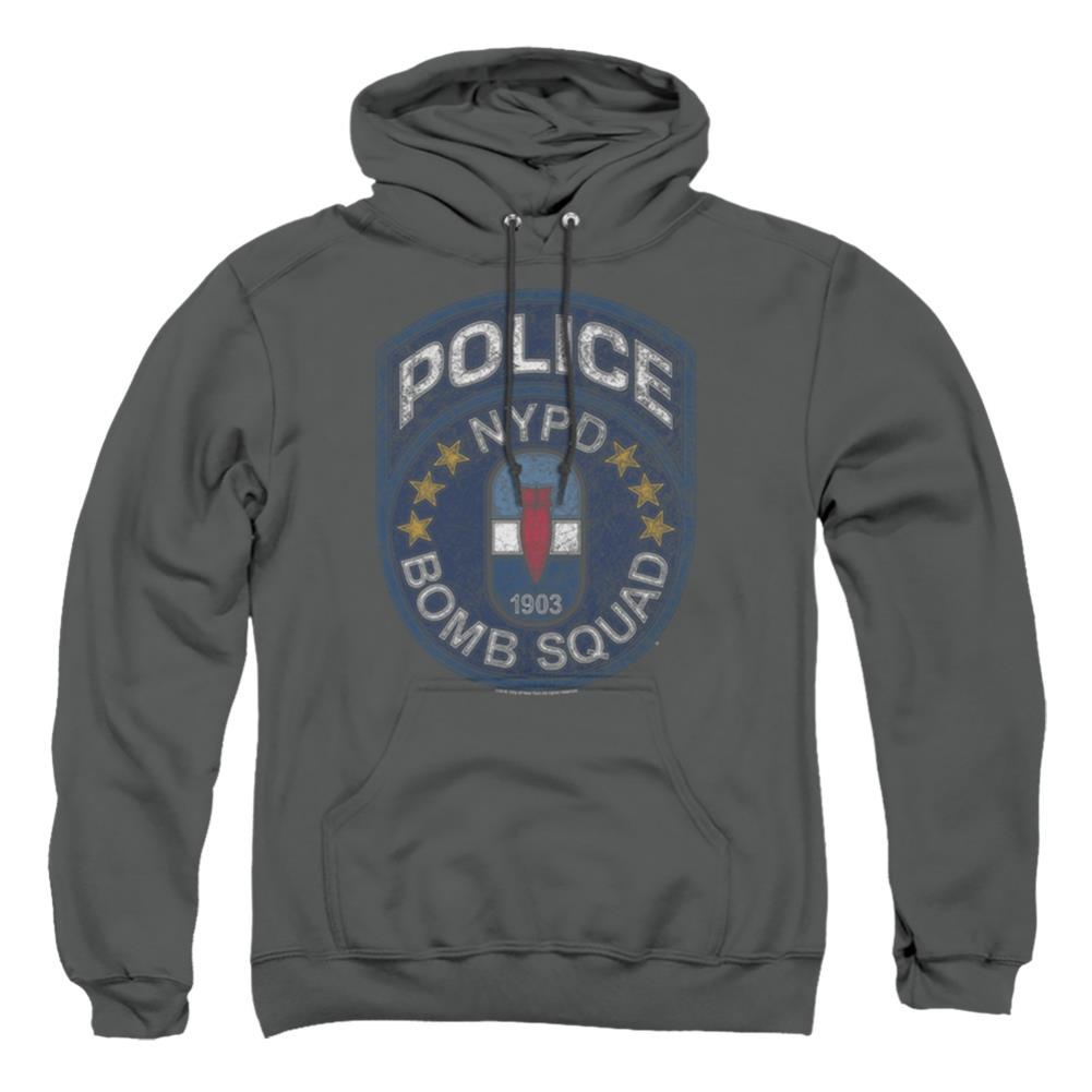New York City Bomb Squad Men's Pull-Over 75 25 Poly Hoodie