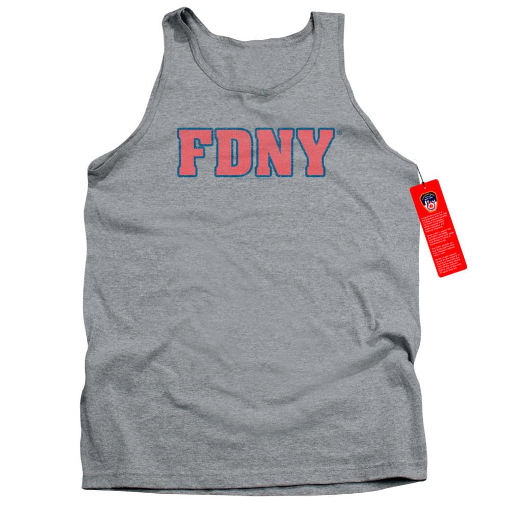 New York City FDNY Men's 18/1 Cotton Tank Top